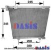 AKS DASIS 102090N Condenser, air conditioning
